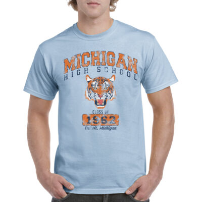 Michigan-High-School_Blue-8171962 - US T-shirt Heavy 180g - (BT G5000) Thumbnail